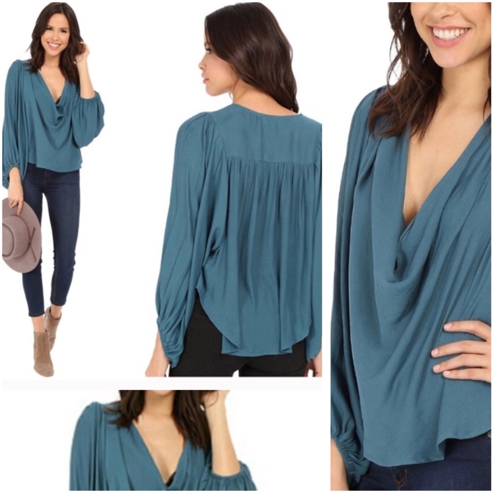 Jade cowling around top by free People